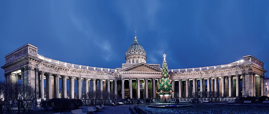 Казанский_собор,_новогодняя_панорама,_Санкт-Петербург